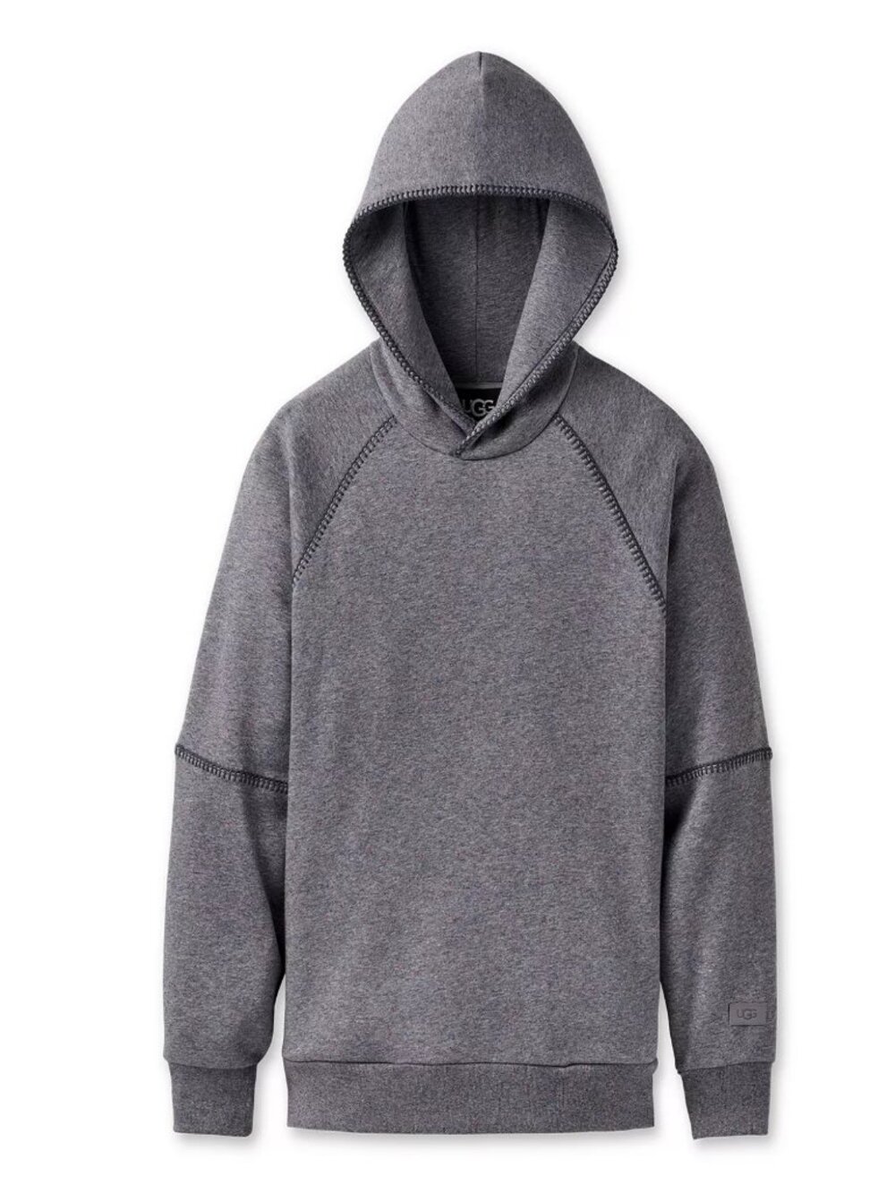 UGG-Classic Hoodie-GreyHeather